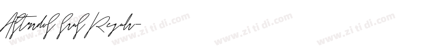 Astrados sans Regula字体转换